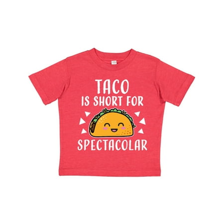 

Inktastic Taco is Short For Spectacolar Cinco De Mayo Gift Toddler Boy or Toddler Girl T-Shirt
