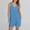 summer savings-02-Sky Blue, variant on Gamivast Graduation Gifts Rompers for Women 2024 Plus Size Overall Shorts Knee Length Women'S Jumpsuits, Rompers & Overalls Plus Size Summer Outfits