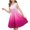 Hot Pink, variant on Hrsba Kids Summer Dress,Casual Sleeveless Dress for Girls,Girls Sleeveless Stretchy Dress A Line Twirly Skater School Recital Dress Short Sleeve Round Neck Dress
