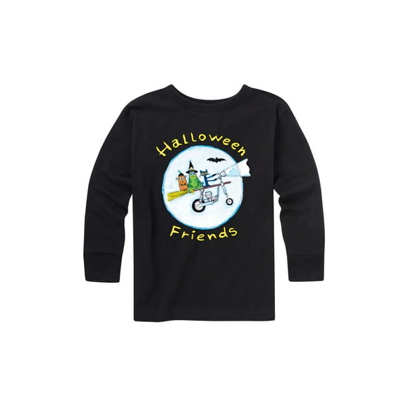 Pete The Cat - Halloween Friends - Youth Long Sleeve T-Shirt