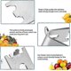 thumbnail image 2 of 10Pcs Freezer Shelf Clip Stainless Steel Fridge Shelf Support Commercial Refrigerator Shelf Clips, 2 of 5