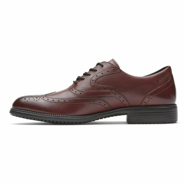 Rockport Men TOTAL MOTION DRESSPORT WINGTIP BURGUNDY SHOE Walmart