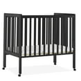 thumbnail image 3 of (2 pack) Delta Children Lee Portable Folding Mini Crib with 1.5-Inch Mattress - Greenguard Gold Certified, Black, 3 of 16