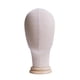 thumbnail image 5 of Cabeza de maniquí, cabeza de peluca, con base, modelo cosmético, cabeza de maniquí resistente, modelo de maniquí de cabello para salón de belleza o, 5 of 9