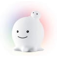 thumbnail image 1 of FYBTO Adorable Lampe de Nuit en Silicone Rechargeable à LED Intégrée Multicolore Ollie Pieuvre TIK Tok, Blanc - Chambre d'Enfants, 1 of 5