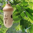 thumbnail image 4 of MOQIN Hummingbird House for Outside Hanging,Wooden Humming Bird Houses for Outside for Nesting Hanging,Natural Hummingbird Swing Nest for Sparrow Bird Finch Houses Garden Decor, 4 of 6