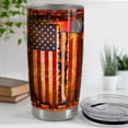 thumbnail image 4 of Firefighter Tumbler 20oz Fireman Gifts for Men Stainless Steel Insulated Tumblers Coffee Travel Mug Firefighters Cup Firemen Gift for Birthday Christmas, 4 of 7