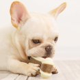 thumbnail image 6 of Dog Bones for Aggressive Chewers Dog Toothbrush Chew Toy Molar Puppy Teething Toys, Dog Toys Chewers Indestructible, Durable Natural Rubber Teeth Cleaning Dog Bite Treat, Chewing Toy With Beef Flavor, 6 of 9