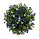 thumbnail image 2 of Corona de plástico para primavera y verano, corona decorativa de hojas | Corona de flores artificiales para puerta | Decoración colgante para portón de jardín, 2 of 5