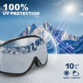 thumbnail image 3 of Gafas de esquí Findway OTG Over Glasses con protección 100% UV, 3 of 7