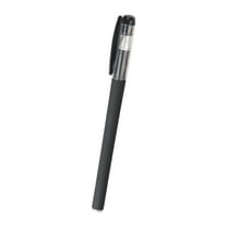 Frosted Pen GP380 Non-Slip Grip Ballpoint Pen 5.71in Office Exam Student Gel Ink Pen Unisex Carbon Pen (Black)