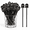 RIP, variant on 36 Pack Halloween Cocktail Stirrers, 18cm Skeleton Skull Drink Sticks with Coffin Cross RIP Tombstone Hand Designs, Food Grade Plastic PS Swizzle Sticks for Halloween Party Bar Cocktail Decorations