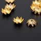 thumbnail image 2 of Conectores de Tapones Fernando 100 Chapados en 9,5 Mm para La Fabricación de joyas Gorra de cuentas de flor de loto, 2 of 4
