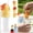 A, variant on Reusable Children Beverage Water Bottle Straw Lid, 2 in 1 Design Flip Top Silicone Bottle Spouts for Kids, 4 PCS No Spill Spout Conversion Cap with Straw, Water Bottle Straw Cap for Most Bottles (AB)