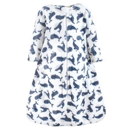 

Hudson Baby Infant Boy Plush Sleeping Bag Sack Blanket Long-Sleeve Whale 18-24 Months