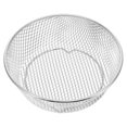 thumbnail image 3 of Lot de 1 Grille pour Friteuse à Air Chaud en Acier Inoxydable pour Cuisson Déshydratant Rôtissoire 7.39x7.39x2.16 Po, 3 of 8