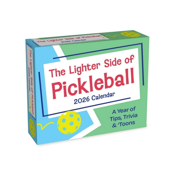 The Lighter Side of Pickleball 2026 Day-To-Day Calendar: A Year of Tips, Trivia & 'Toons, (Paperback)