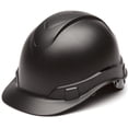 thumbnail image 4 of Pyramex Cap Style RIDGELINE Hard Hat Black Graphite Pattern - 6 Point Suspensions, 4 of 5