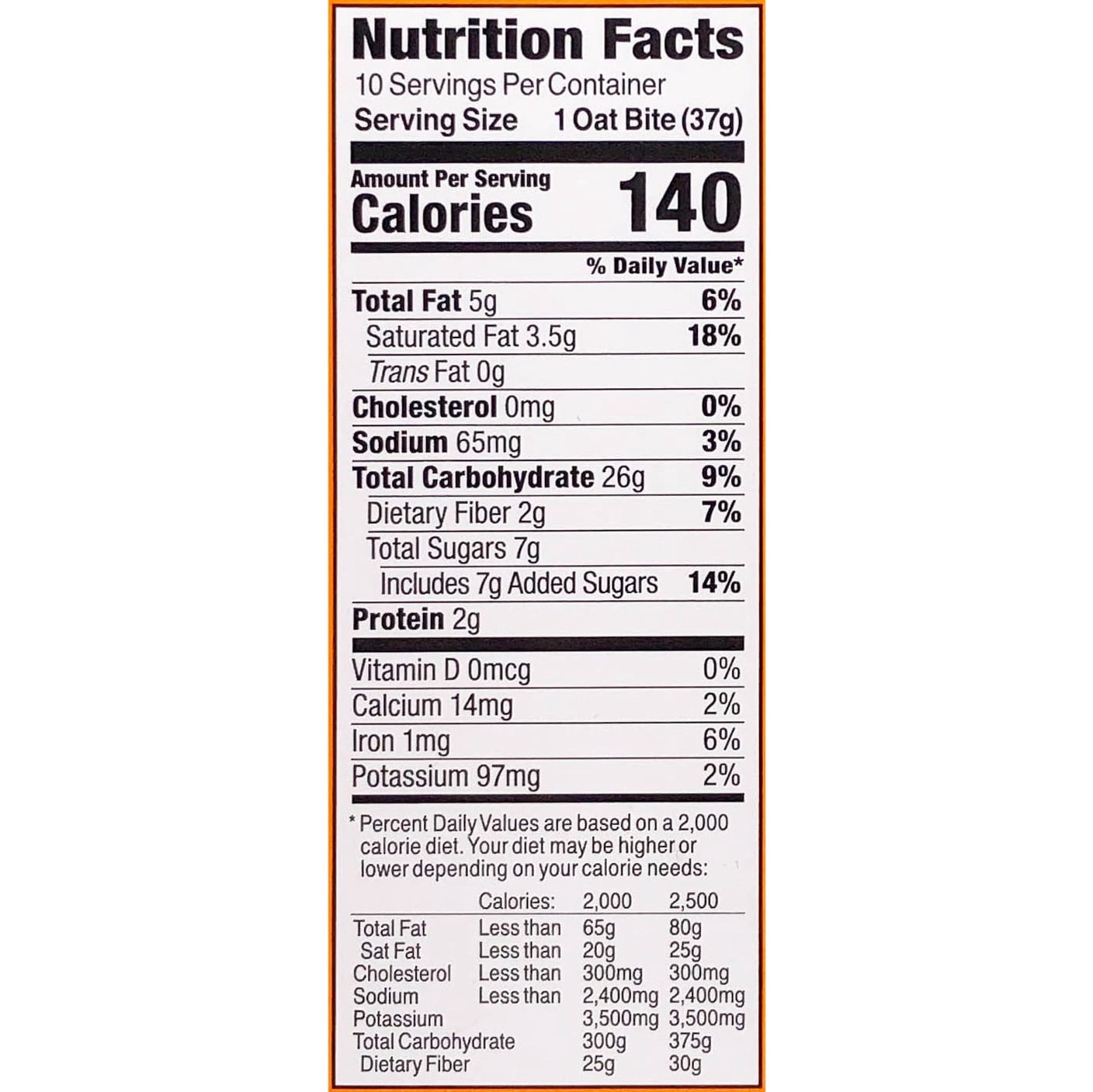 Bobos Limited Edition Pumpkin Spice 10 Oat Bites BB 6/16/23