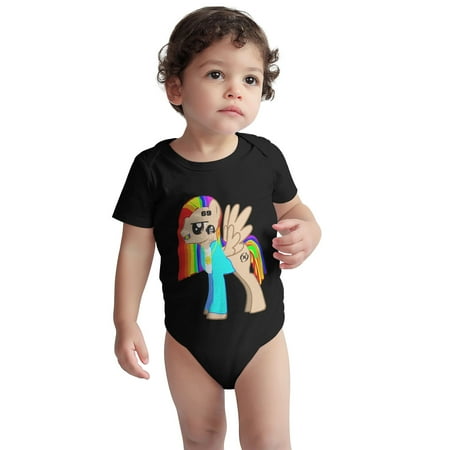 

Free Baby Onesie Tekashi 6ix9ine Toddler Baby Boys Girls Short-Sleeve Bodysuits Cotton Romper Black 3 Months