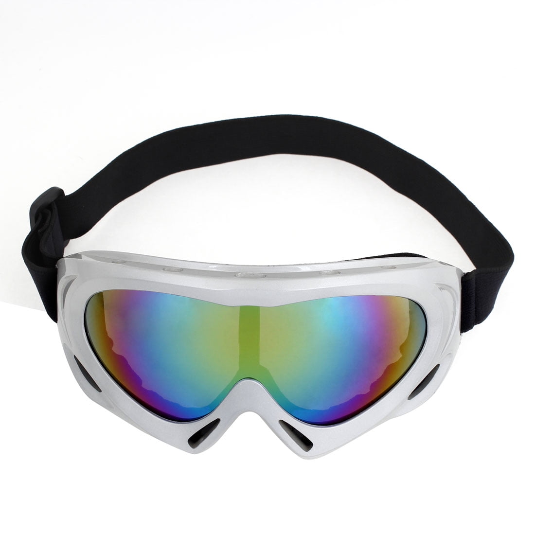 Unique Bargains Winter Sports Snowboard Ski Goggles Windproof Anti-UV Snow Glasses for Men Women by