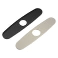 thumbnail image 4 of 10 Inch Sink Hole Cover, Deck Plate Escutcheon for 1 or 3 Hole Kitchen Faucet, Tap Hole Cover Black, 4 of 5
