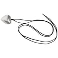 thumbnail image 4 of Pendentif de Cou en Forme de Cœur Mode Collier en Corde Cirée Chaîne de Cou Simple, 4 of 6