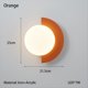 thumbnail image 3 of Lámpara de Pared Minimalista , Lámpara de Noche para Dormitorio, Lámpara de Pared para Sala de Estar, Lámpara de Pasillo, Balcón, Escalera, Lámpara Naranja., 3 of 5