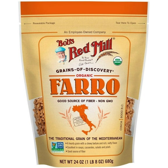 Bob's Red Mill Organic Farro 24 oz (Pack of 4)