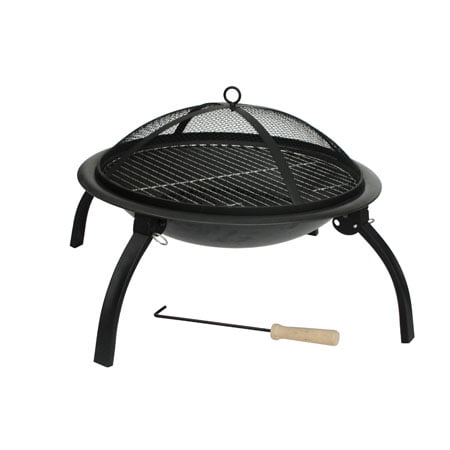 22 Folding Fire Pit Walmart Com