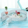 thumbnail image 1 of HEALEEP Mini Fence Decoration White Wood Realistic Shape for Guesthouse Decor 1Pcs, 1 of 7