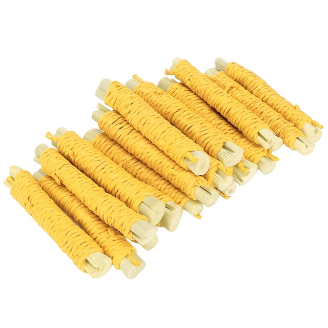Palitos Molares De Conejo, Rechinar Los Dientes, 20 Piezas Libres De Tóxicos, Palitos De Bambú Dulces Para Mascotas, Promueven La Digestión Para Hámster