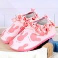 thumbnail image 4 of Djtdsds Girls Water Shoes for Beach Swimming Barefoot with Hook Loop Closure Outdoor Sports Walking Size:1.5-2 Years, 4 of 9