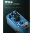 thumbnail image 6 of Donner Mod Square Guitar Effect Pedal, 7 Modulation Modes (Chorus, Phaser, Tremolo, Flanger, Rotary, Vibrato) with True Bypass, 6 of 7