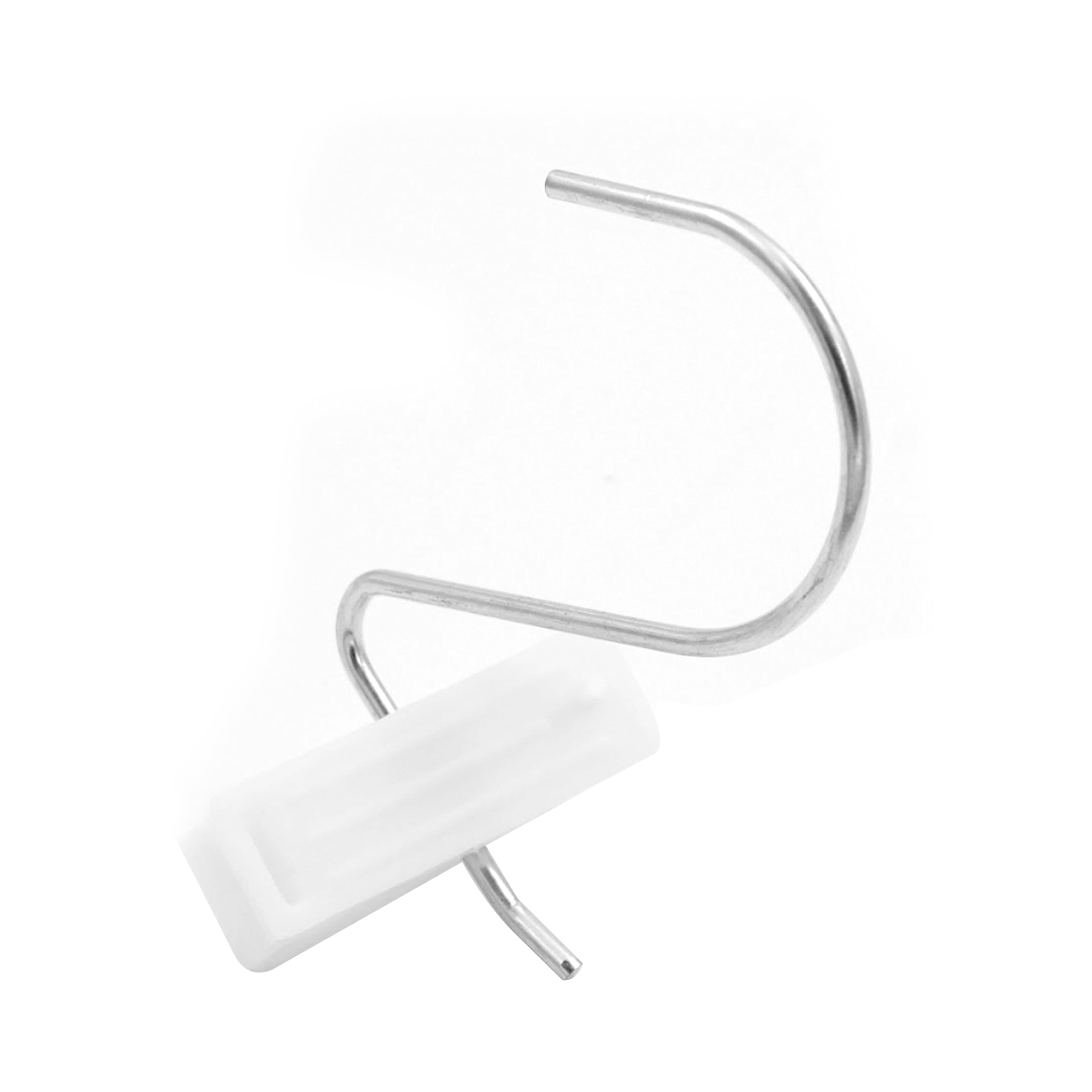 Hanger Clips with Silver Hook - Pack of 50 - Durable Boot Hangers for Closet with Silver Hook - Single Clip Hangers for Boots  Secure Hanging Clips Hook for Organized  Multifunctional Storage