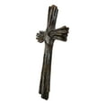 thumbnail image 5 of Ebros Rustic Faux Resin Driftwood Finish Crucifix Rugged Wall Cross Decor 13"H, 5 of 6