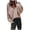 Brown, variant on Homenesgenics Sweaters for Women Plus Size Womens Sweaters and Cardigans Women Trendy V-Neck Loose Pullover Color Long Sleeves Sweater Tops Beige M