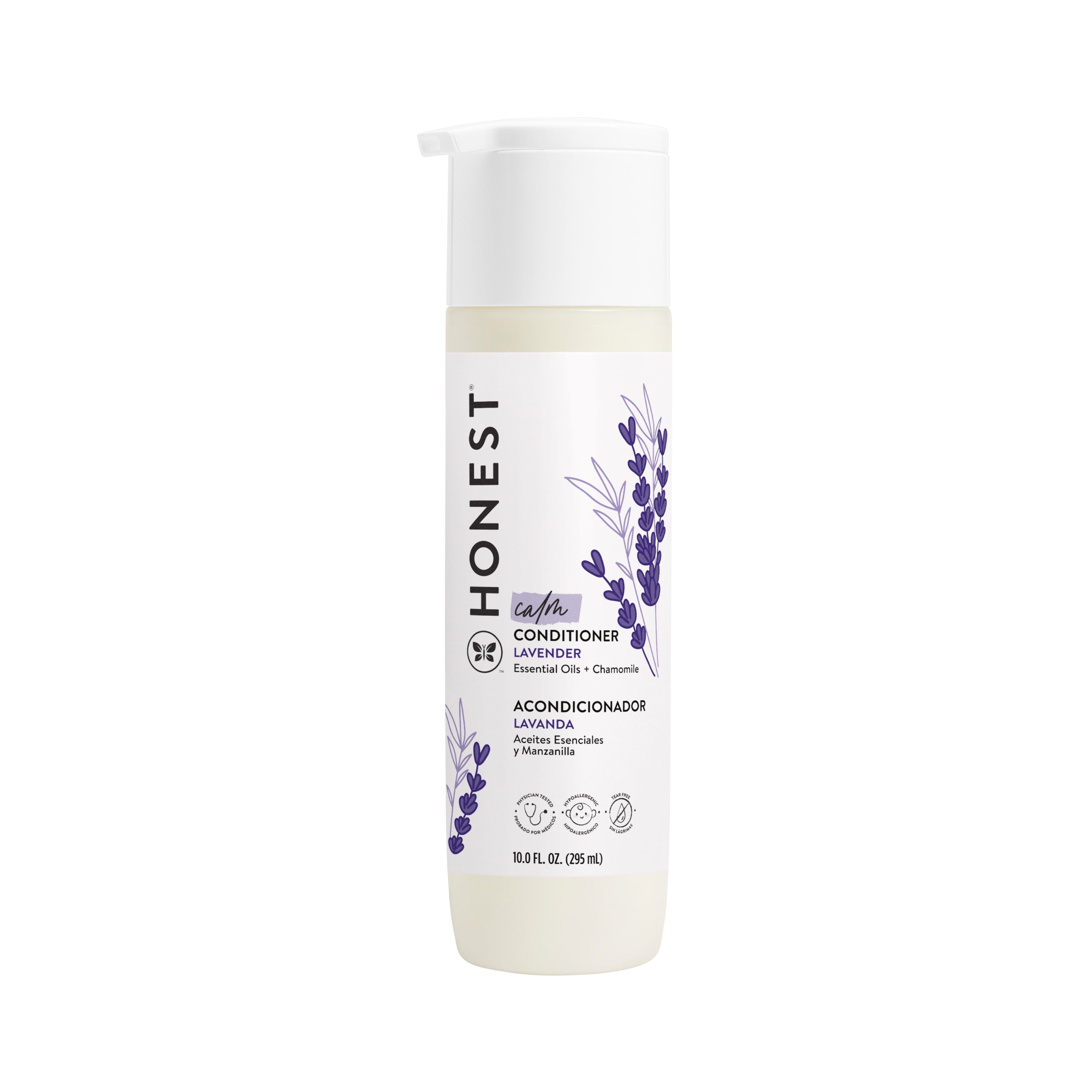 The Honest Company Baby Calm Lavender Bath Duo: Shampoo + Body Wash 10 fl oz + Conditioner 10 fl oz