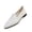 White, variant on HTHLVMD Knit Mesh Pointed Toe Flats, Breathable Slip-On Loafers, Womens Summer Fashion Mesh Pointed Toe Breathable Solid Color Casual Shoes Lightweight Comfortable One Step, Black 6