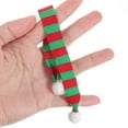 thumbnail image 5 of WEUVEB Christmas Wine Bottle Decorations with Fabric Scarves, Set of 24 Holiday Festive Decor Pieces for Home and Party, 5 of 7