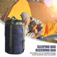 thumbnail image 2 of Sleeping Bag 4 Season Waterproof Outdoor Camping Hiking Envelope Single Zip Bagpockets Only, Sleeping Bag Not IncludedMilitary green, 2 of 4