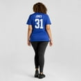 thumbnail image 7 of Women's Nike Nic Jones  Royal New York Giants Team Game Jersey, 7 of 7