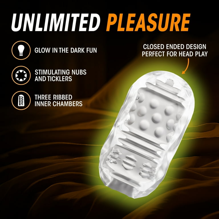 Blush Rize AddeBoy Glow In The Dark Pocket Stroker Male Masturbator Adult Sex  Toy - Walmart.com