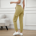 thumbnail image 5 of SOMER Women's Sweatpants Cargo Joggers High Waisted Drawstring Hiking Workout Pants Lightweight Comfy with Pockets, 5 of 9