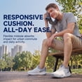 thumbnail image 6 of Sosenfer Men's Extra Wide Walking Shoes, Slip-Resistant Cushioned Athletic Sneakers,White,Size 10, 6 of 6