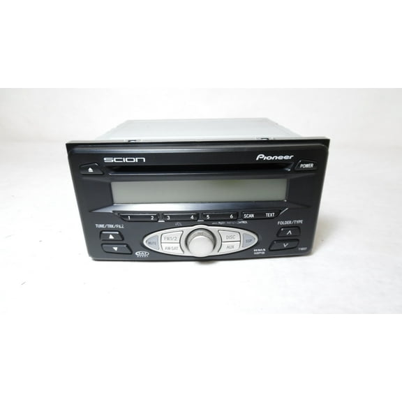 Pre-Owned 2006 2007 Scion tC CD MP3 Player Radio Receiver Pioneer T1807 OEM - Verify Specific Vehicle Fitment In Description - (Good)