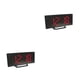 thumbnail image 2 of Reloj Despertador LED Bewildely Pantalla Curva Digital Espejo Rojo 2Conjunto, 2 of 6