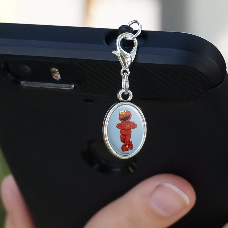 Sesame Street Vintage Elmo Mobile Cell Phone Headphone Jack Oval