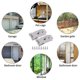 thumbnail image 5 of Pestillo para puerta de jardín y baño, cerrojo para puerta, jaula para mascotas, acero inoxidable, candado, 2 uds., 5 of 5