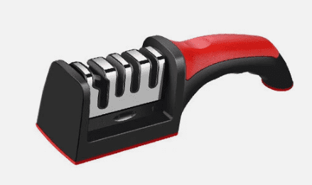Professional Knife Sharpener – Ceramic & Tungsten Kitchen Knife Sharpening System